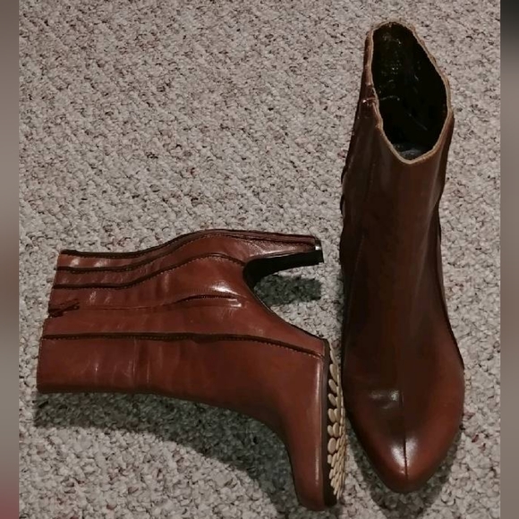 Tsubo leather ankle booties - Picture 4 of 7
